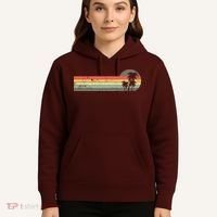 Retro Palm Tree Tropical Summer Beach Vacation  Hoodie thumb 5