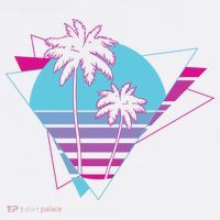 Retro Palm Tree Tropical Sunset Kids T-Shirt thumb 4