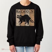 Racoon Periodic Table Chemistry Elements Funny Raccoon Lover Women's Sweatshirt thumb 0