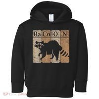 Racoon Periodic Table Chemistry Elements Funny Raccoon Lover Toddler Hoodie thumb 0
