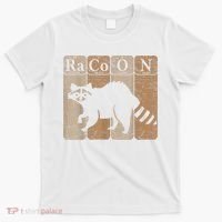 Racoon Periodic Table Chemistry Elements Funny Raccoon Lover T-Shirt thumb 0