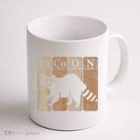 Racoon Periodic Table Chemistry Elements Funny Raccoon Lover Coffee Mug thumb 1