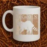Racoon Periodic Table Chemistry Elements Funny Raccoon Lover Coffee Mug thumb 2