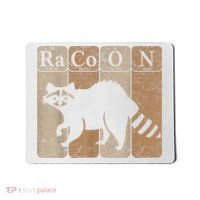 Racoon Periodic Table Chemistry Elements Funny Raccoon Lover Mousepad thumb 0