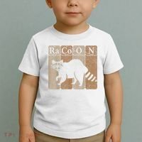 Racoon Periodic Table Chemistry Elements Funny Raccoon Lover Toddler T-Shirt thumb 2