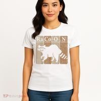 Racoon Periodic Table Chemistry Elements Funny Raccoon Lover Women's T-Shirt thumb 4