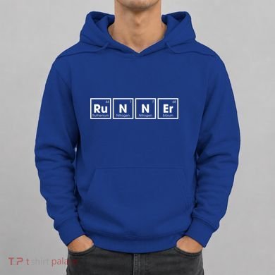 Runner Periodic Table Funny Running Runners Marathon Gift Hoodie