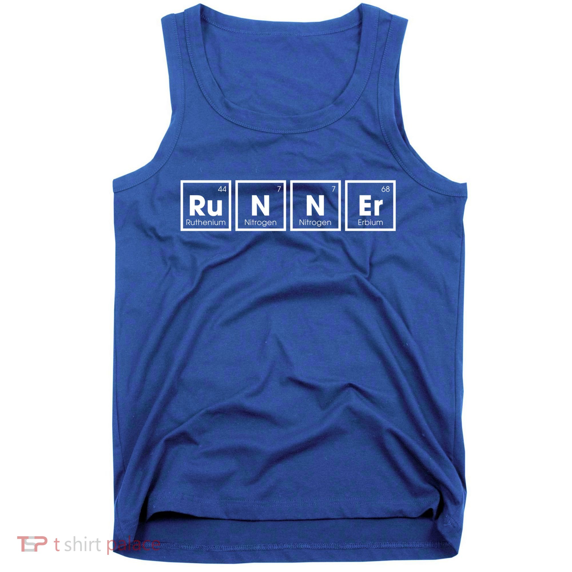 Runner Periodic Table Funny Running Runners Marathon Gift Tank Top