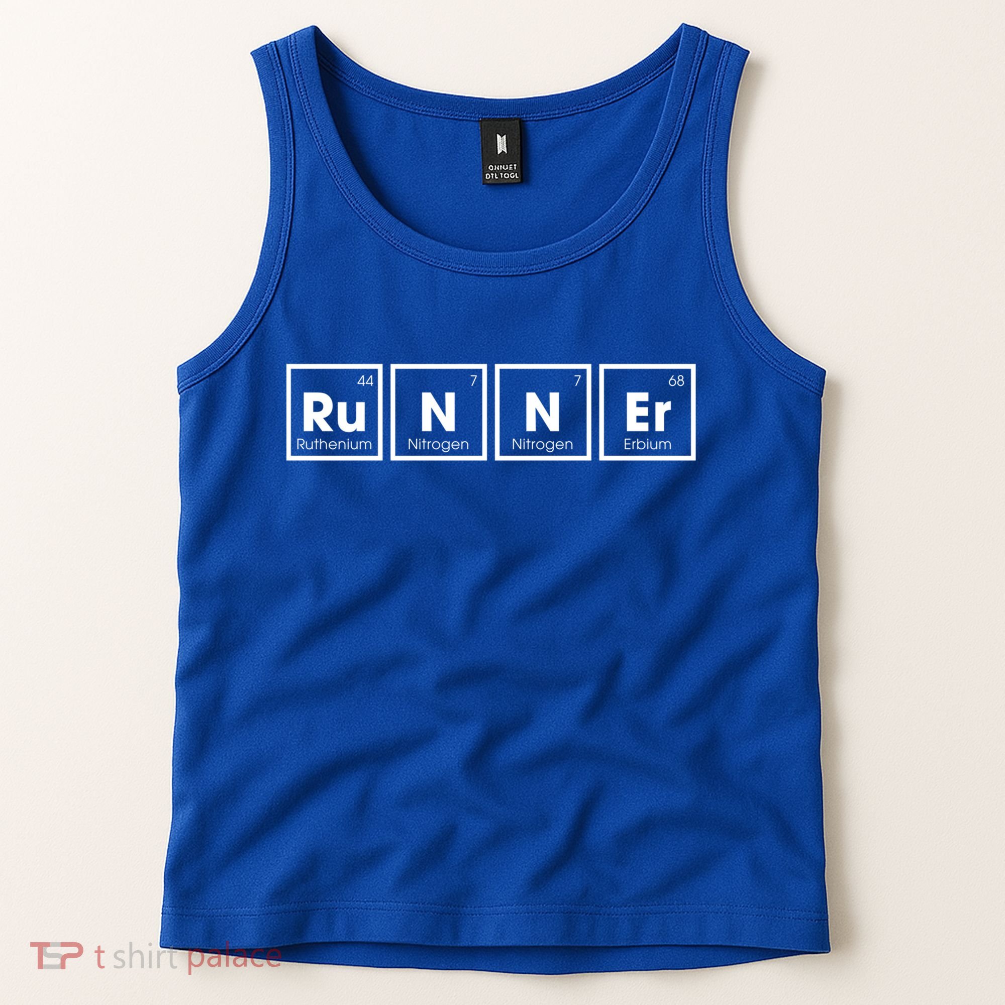 Runner Periodic Table Funny Running Runners Marathon Gift Tank Top