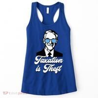 Ron Paul Taxation Is Theft Libertarian Ancap Freedom Liberty Women's Tank Top thumb 0