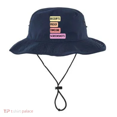 Receipts Proof Timeline Screenshots Bucket Hat