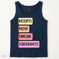 Receipts Proof Timeline Screenshots Tank Top thumb 2