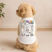 Retro Physical Therapy Halloween Ghosts Spooky PT Doggie Tank thumb 2