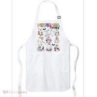 Retro Physical Therapy Halloween Ghosts Spooky PT Apron thumb 0