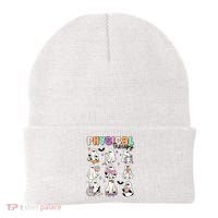 Retro Physical Therapy Halloween Ghosts Spooky PT Beanie thumb 0