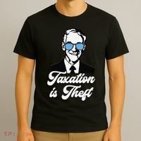 Ron Paul Taxation is Theft Libertarian Ancap Freedom Liberty T-Shirt thumb 3