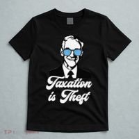 Ron Paul Taxation is Theft Libertarian Ancap Freedom Liberty T-Shirt thumb 5