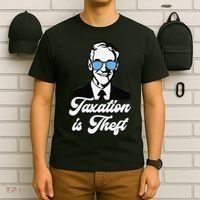 Ron Paul Taxation is Theft Libertarian Ancap Freedom Liberty T-Shirt thumb 6