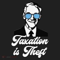 Ron Paul Taxation is Theft Libertarian Ancap Freedom Liberty Beanie thumb 2