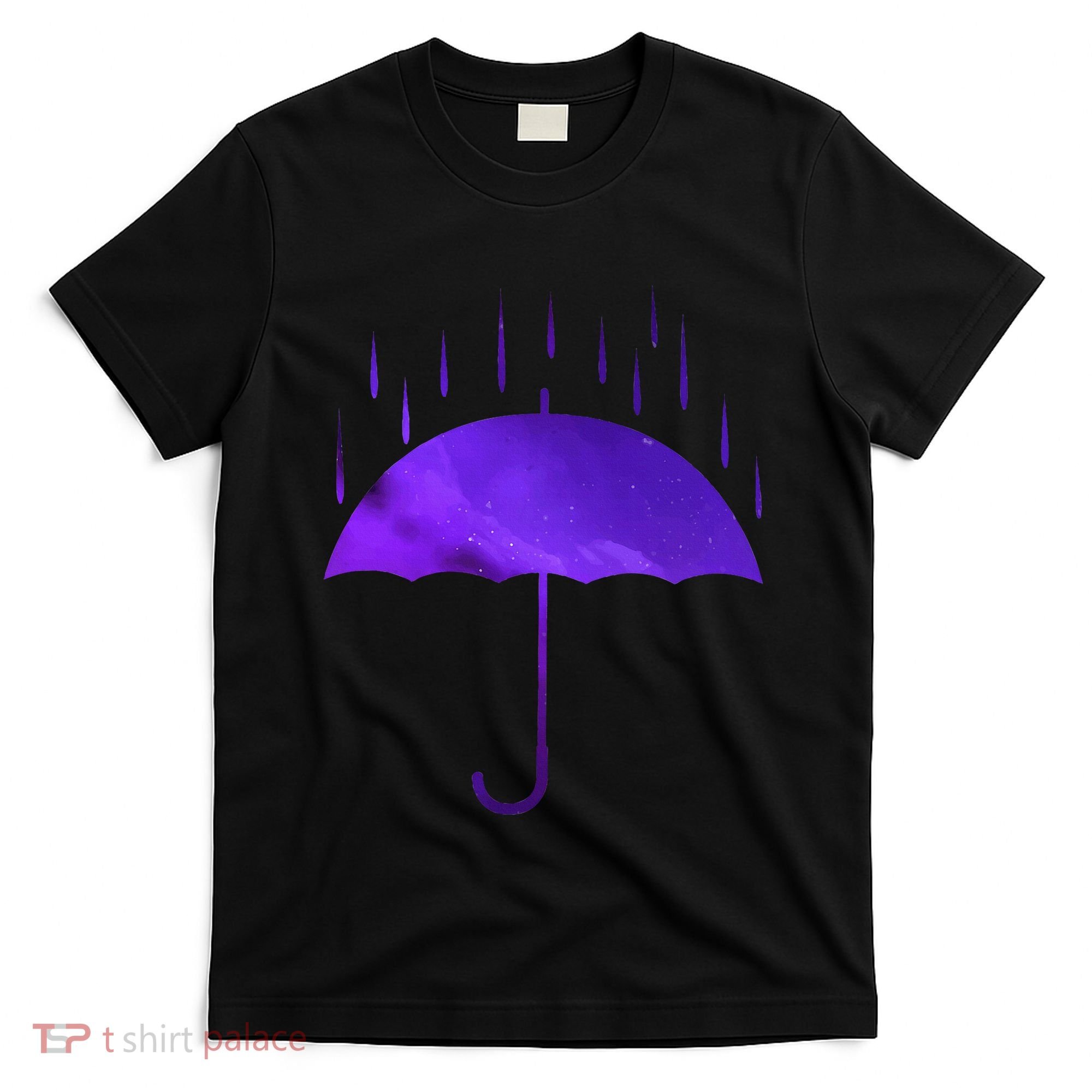 Rain Purple Umbrella Violet Favorite Color T-Shirt