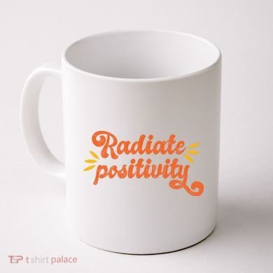 Radiate Positivity Vintage Coffee Mug