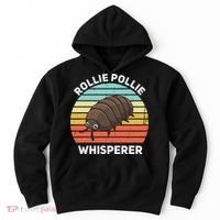 Rollie Pollie Whisperer Funny Isopod Kawaii Rollie Pollie Hoodie thumb 0