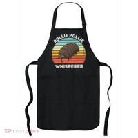 Rollie Pollie Whisperer Funny Isopod Kawaii Rollie Pollie Apron thumb 0
