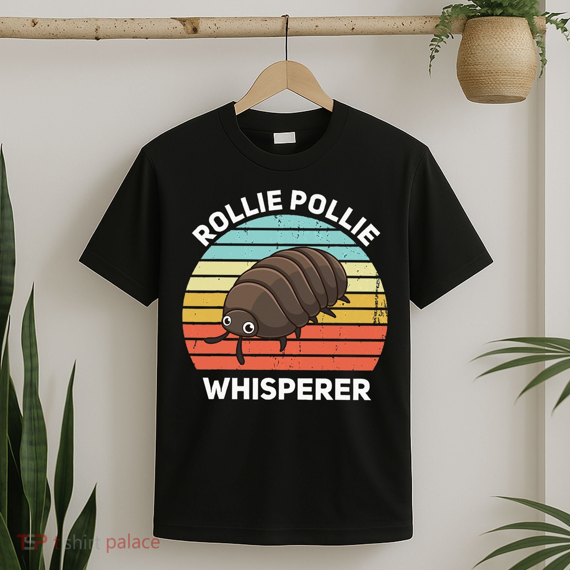 Rollie Pollie Whisperer Funny Isopod Kawaii Rollie Pollie T-Shirt