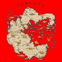 Reunite Pangaea World Map History Geology Earth Geologist Santa Hat thumb 1