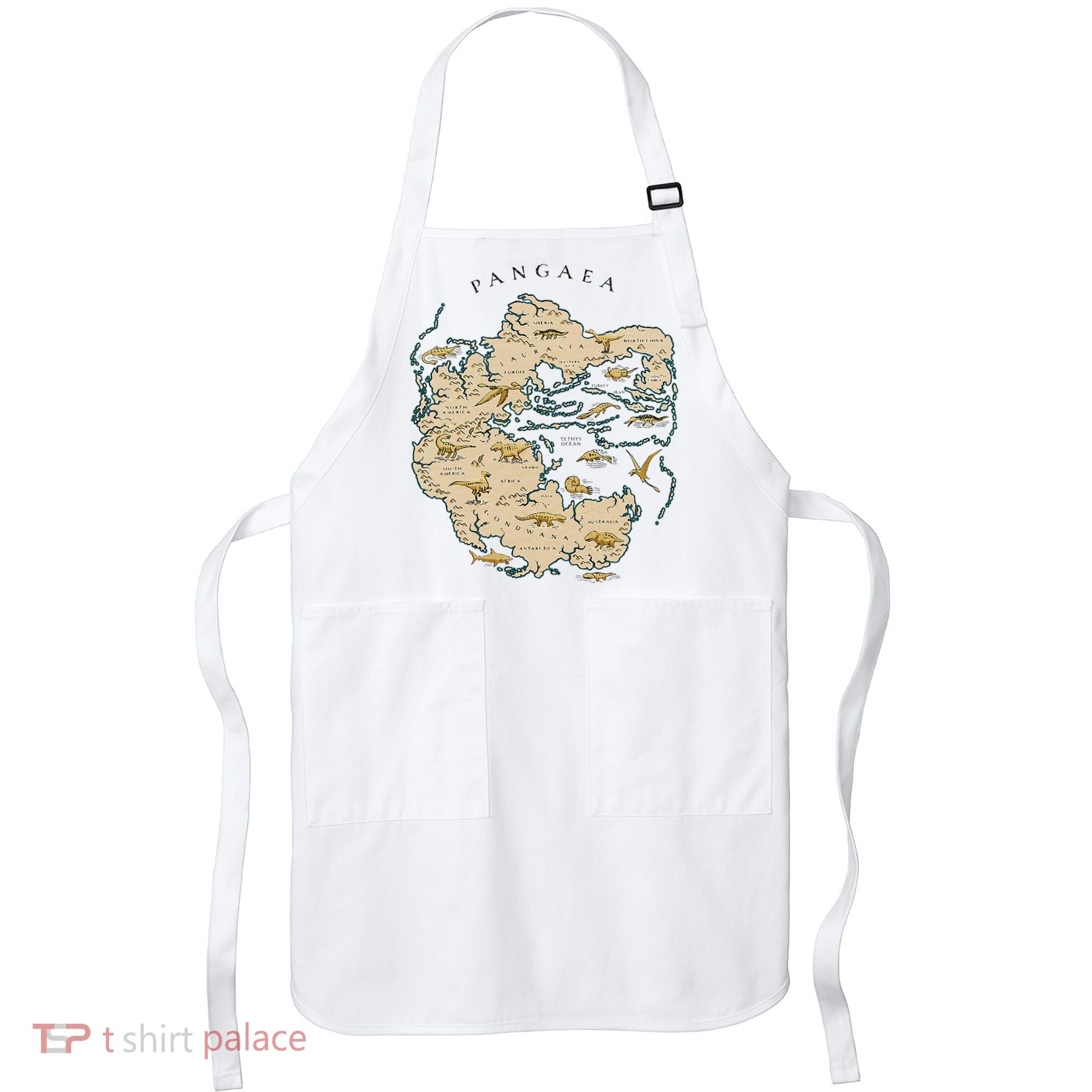 Reunite Pangaea World Map History Geology Earth Geologist Apron