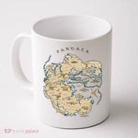 Reunite Pangaea World Map History Geology Earth Geologist Coffee Mug thumb 0
