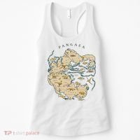 Reunite Pangaea World Map History Geology Earth Geologist Women's Tank Top thumb 0