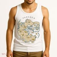 Reunite Pangaea World Map History Geology Earth Geologist Tank Top thumb 3