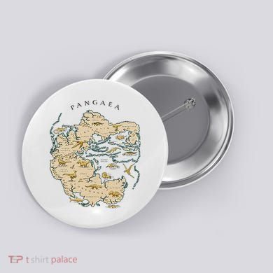 Reunite Pangaea World Map History Geology Earth Geologist Button