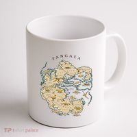 Reunite Pangaea World Map History Geology Earth Geologist Coffee Mug thumb 1