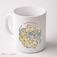 Reunite Pangaea World Map History Geology Earth Geologist Coffee Mug thumb 0