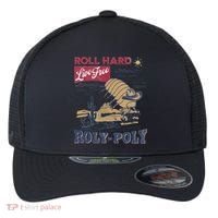 Roly Poly Western Rodeo Cowboy Dung Beetle Retro Flexfit Unipanel Trucker Cap thumb 0