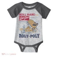 Roly Poly Western Rodeo Cowboy Dung Beetle Retro Infant Baby Jersey Bodysuit thumb 0