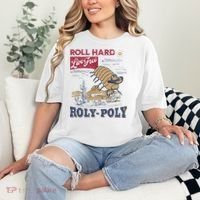 Roly Poly Western Rodeo Cowboy Dung Beetle Retro Comfort Colors T-Shirt thumb 2