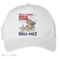 Roly Poly Western Rodeo Cowboy Dung Beetle Retro Five-Panel Snapback Cap thumb 0