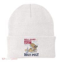 Roly Poly Western Rodeo Cowboy Dung Beetle Retro Beanie thumb 0