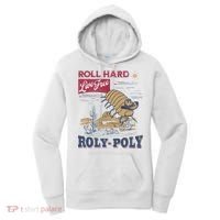 Roly Poly Western Rodeo Cowboy Dung Beetle Retro Women's Hoodie thumb 0