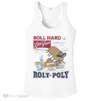 Roly Poly Western Rodeo Cowboy Dung Beetle Retro Ladies PosiCharge Competitor Racerback Tank thumb 0