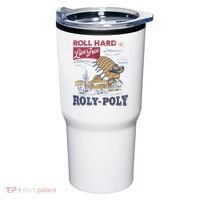 Roly Poly Western Rodeo Cowboy Dung Beetle Retro Tumbler thumb 0