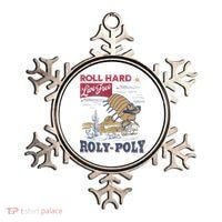 Roly Poly Western Rodeo Cowboy Dung Beetle Retro Ornament thumb 0