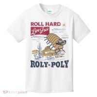Roly Poly Western Rodeo Cowboy Dung Beetle Retro Kids T-Shirt thumb 0