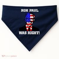 Ron Paul Was Right USA-Made Doggie Bandana thumb 0