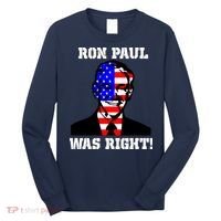 Ron Paul Was Right Long Sleeve Shirt thumb 0