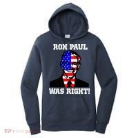 Ron Paul Was Right Women's Hoodie thumb 0