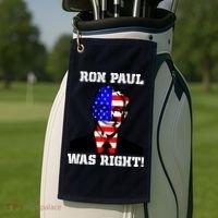 Ron Paul Was Right Golf Towel thumb 2